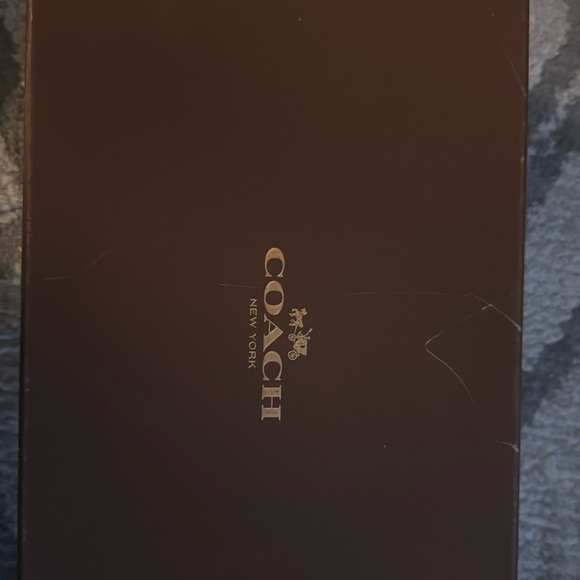 Coach Orchid Semi Matte Calf Heels color chestnut - Picture 4 of 4